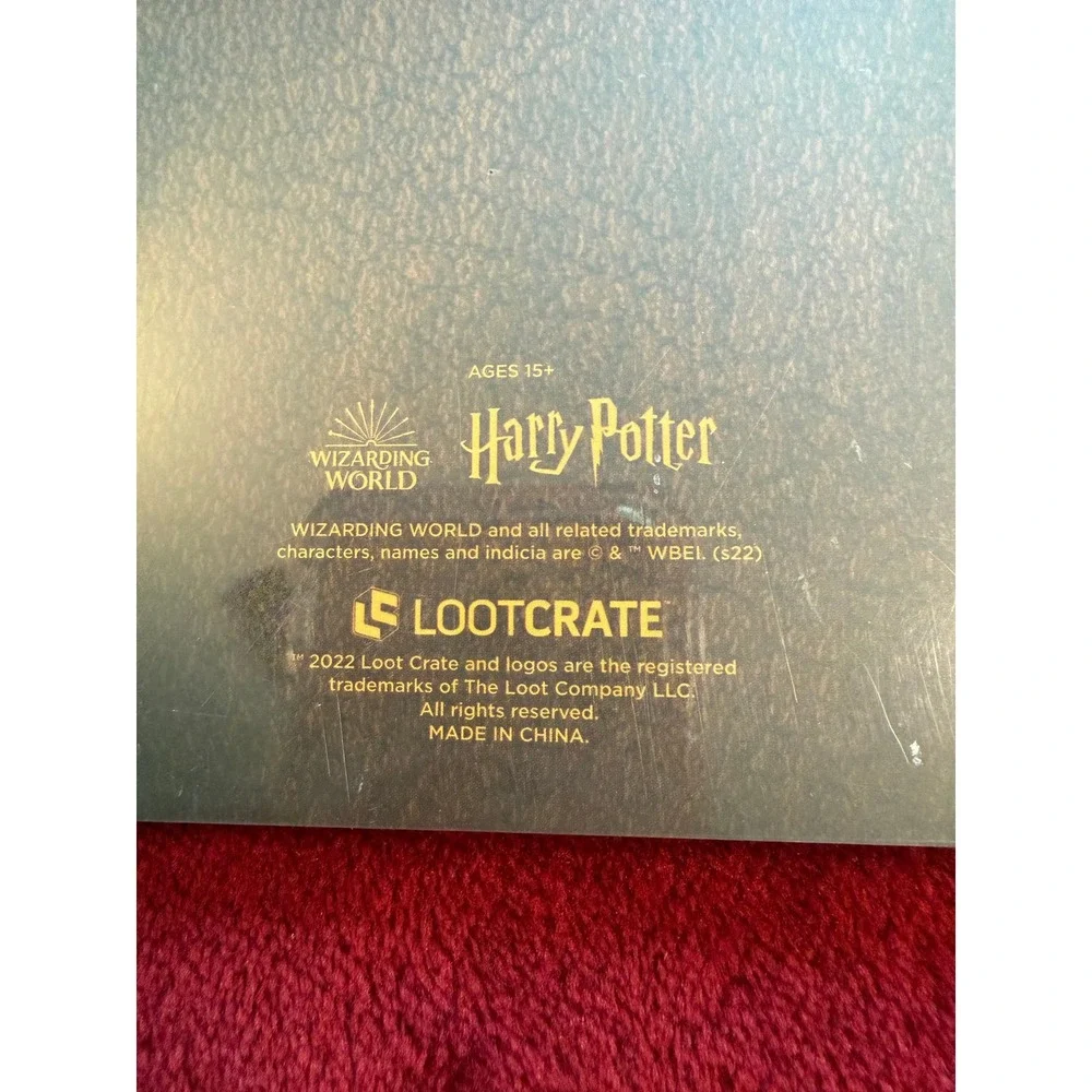 Harry Potter Sorting Hat Loot Crate Journal 2022 Wizarding‎ World Notebook NEW